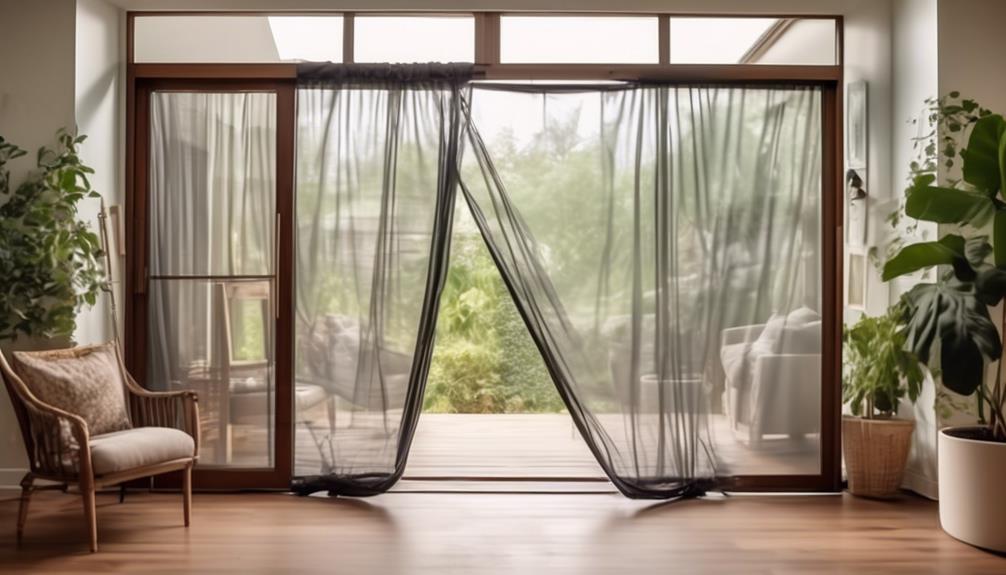 steps for installing sliding mosquito net are as follows