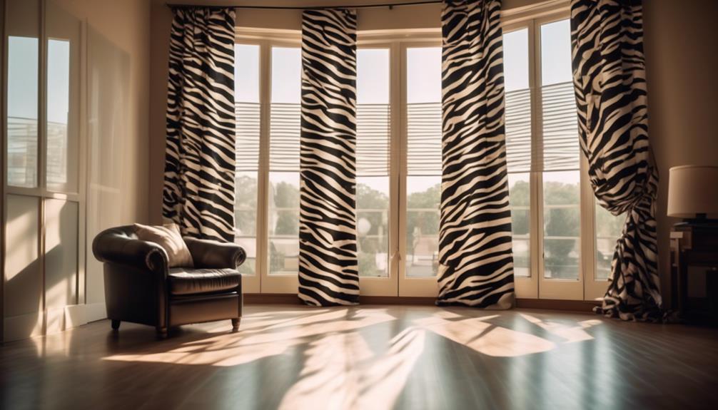 Zebra zavese za velike prozore Zebra zavese za velike prozore
